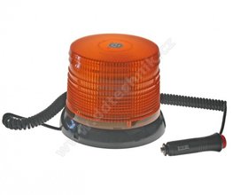 WLO 61 LED maják, 12-24V, oranžový magnet, homologace