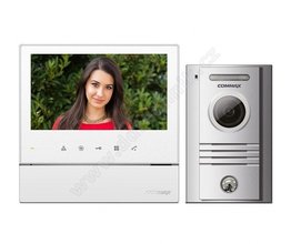 CDV-70H bl/DRC-40K, ekonomick sada 7&quot; handsfree videotelefonu a dven stanice, Commax