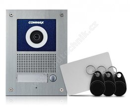 DRC-41UN / RFID, barevn kamerov jednotka Commax s jednm tlatkem a integrovanou tekou