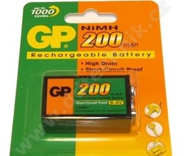 GP 20H 9V GP Batteries - 9V blok