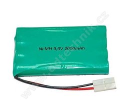 BAT 9V6 Nabjec baterie 9,6V/2000mAh ( BR 570 ) Baterie do sktru 9,6V / 2000mA