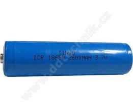 BR 576 Nabjec lnek CR18650 Li-Ion  3,6V/2600mAh, BAT-3V6-AL18650