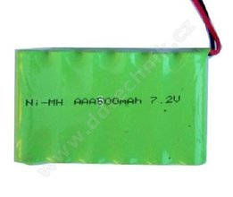 BR 566 Akupack NiMH 7,2V/600mAh