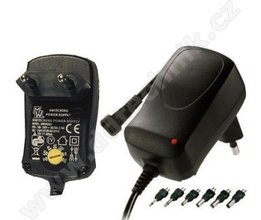 ZG 730 Adaptr napjec 3-12V/0,6A stabilizovan spnan ZDA 21