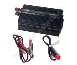 INV 24V 300W USB Mni napt vkon 300 (600) W, mni napt z24V na 230V