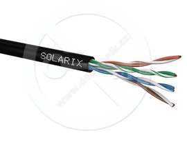 CAT5E UTP PE Fca Instalan kabel Solarix venkovn 305m