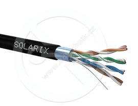 CAT5E FTP PE Fca Instalan kabel Solarix venkovn 305m