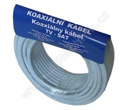 CC120 20m Koaxiln kabel, PVC 6,5mm