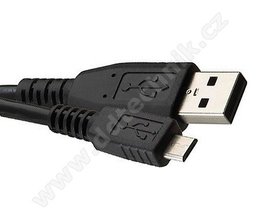 KN 504 USB kabel, USB 2.0 A konektor - USB B micro konektor