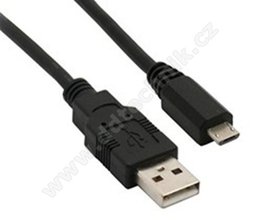 SSC 13005E USB kabel, USB 2.0 A konektor - USB B micro konektor