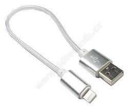 UN 506A Kabel USB 2.0 - Lightning, dlka 25cm, iPad, iPhone a iP