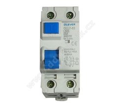 JL 563 Chrni ID 240V/25A-30mA 1fzov na DIN litu