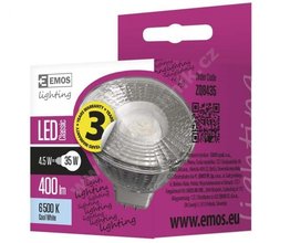 ZQ 8434 LED rovka MR16 4,5W neutrln bl