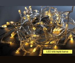 LED 40T Vnon etz barva svtla tepl bl ( dekorace do vlohy )