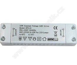 DE 12V/10W Elektronick zdroj pro LED ZG 065
