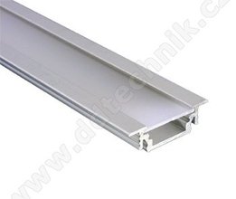 U12 1M AL profil pro LED psky s plexi