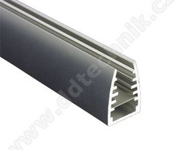 U17 2M AL profil pro LED psek pro osvtlen skel a na polici .FKU17-2M-EL