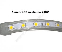 LK 065  LED psek na 230V, 1m, bl svit